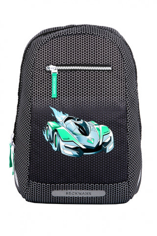 Sportbeutel Supercar Schwarz für 22 Lit. Version 119